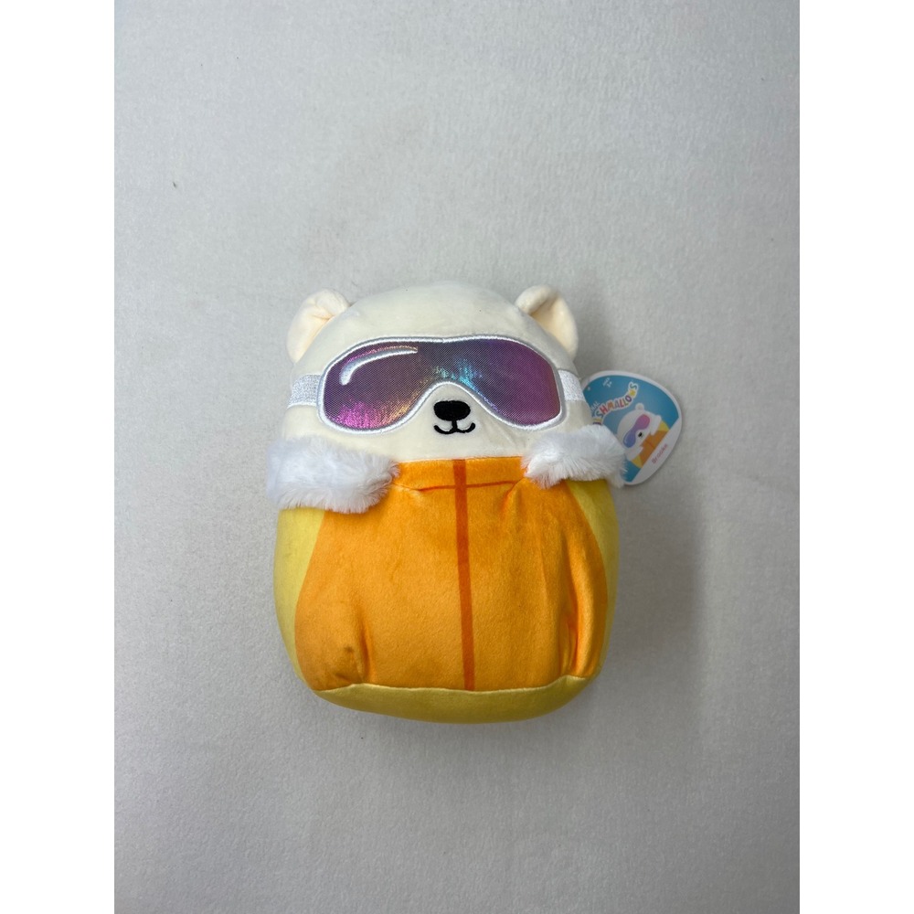 Squishmallows Brooke 8" Polar Bear‎ with Goggles Plush NWT